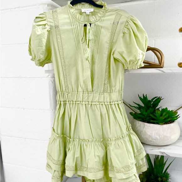 Puff Sleeve Babydoll Dress - Picture 5 of 8